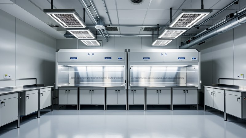 湖州某实验室 · 350㎡百级净化实验室