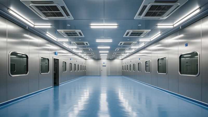 嘉兴某药企 · 800㎡GMP万级净化车间