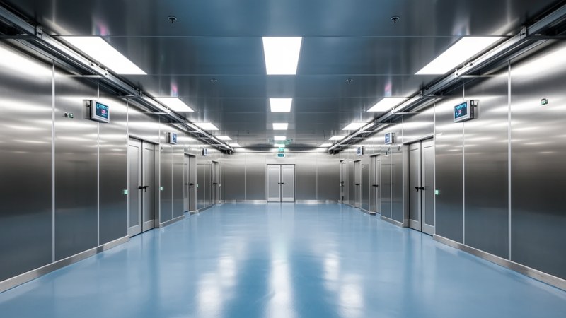 金华某医疗器械 · 500㎡十万级净化车间
