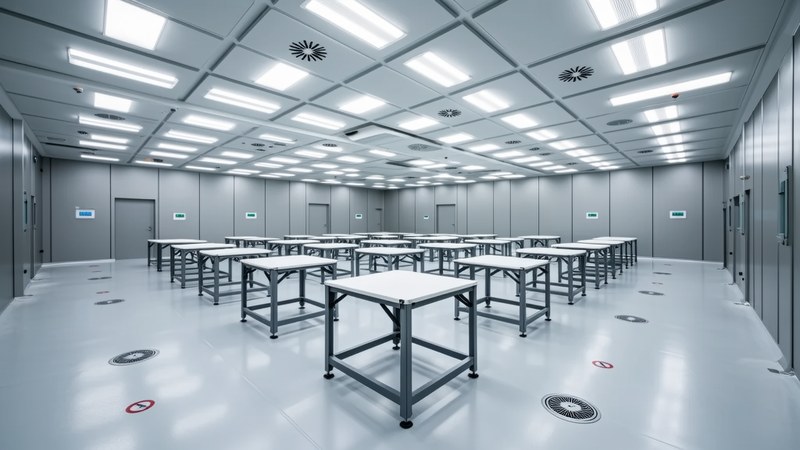 温州某电子企业 · 600㎡万级无尘车间